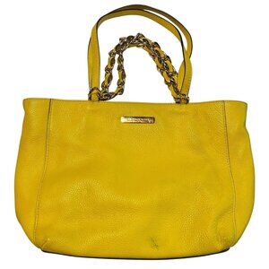 Michael Kors Harper Purse 35S5GRPT3L Tote Leather Citrus Agsbeagle Yellow Read